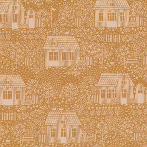 tilda hometown mustard fabric The price indicated is for 25cm. Multiple quantities will be cut as one continuous piece