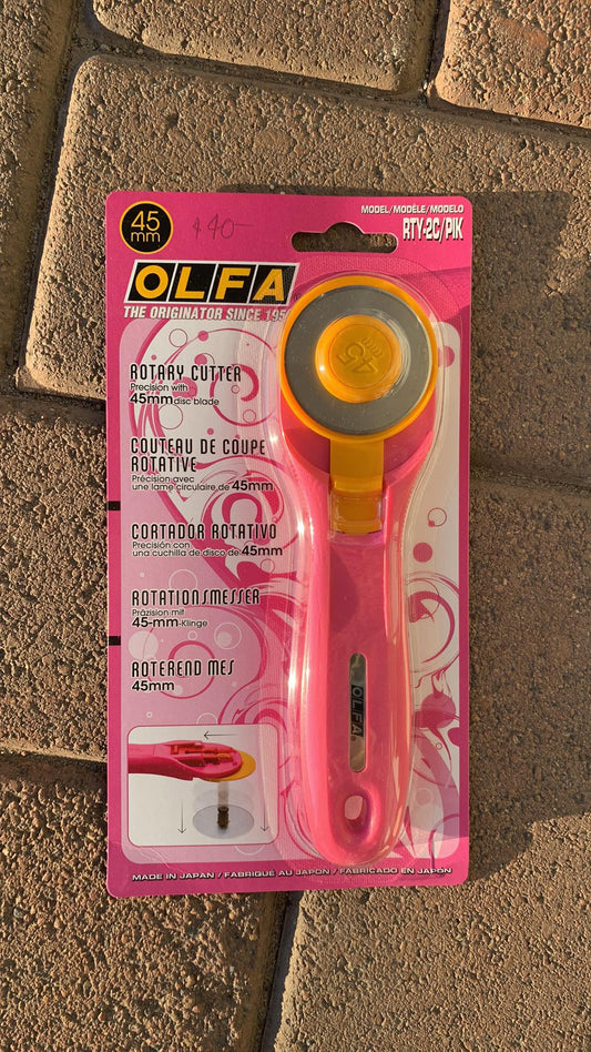 Pink Olfa Rotary Cutter