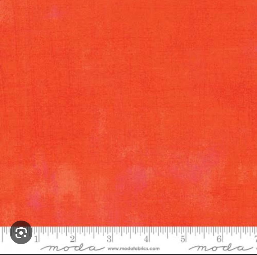 Grunge Tangerine 263  The price indicated is for 25cm. Multiple quantities will be cut as one continuous piece.