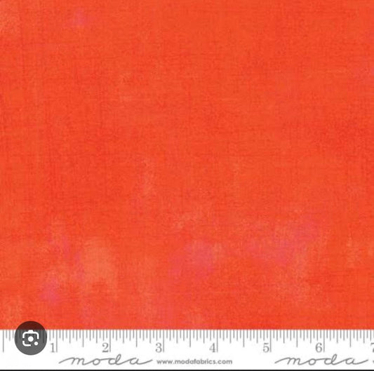 Grunge Tangerine 263  The price indicated is for 25cm. Multiple quantities will be cut as one continuous piece.