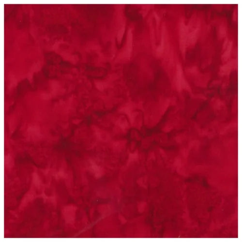 red batik fabric The price indicated is for 25cm. Multiple quantities will be cut as one continuous piece