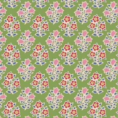 tilda jubilee green fabric The price indicated is for 25cm. Multiple quantities will be cut as one continuous piece