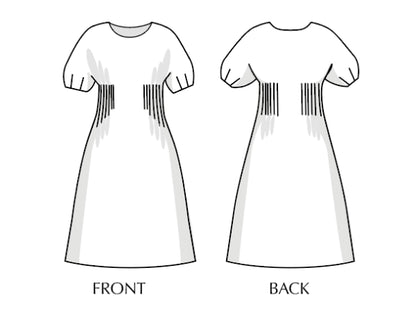 Arya Pleat Dress