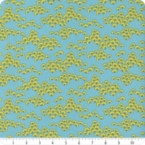 Bloomsville Sky Cotton Bloom Yardage SKU# TIL100519  The price indicated is for 25cm. Multiple quantities will be cut as one continuous piece