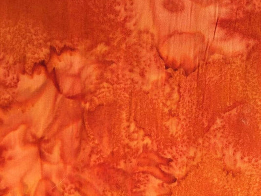 burnt orange batik fabric The price indicated is for 25cm. Multiple quantities will be cut as one continuous piece