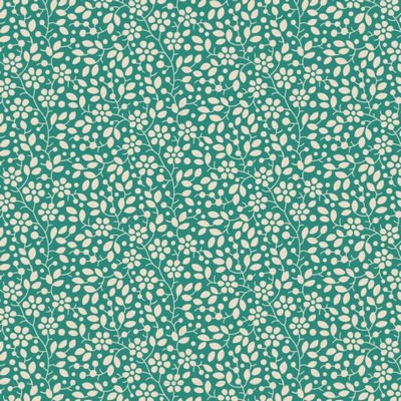 Pie In The Sky - Teal Green Cloudpie - by Tilda Fabrics The price indicated is for 25cm. Multiple quantities will be cut as one continuous piece