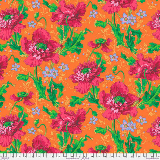 Kaffe Fassett  Papaver PWPJ127 Red The price indicated is for 25cm. Multiple quantities will be cut as one continuous piece