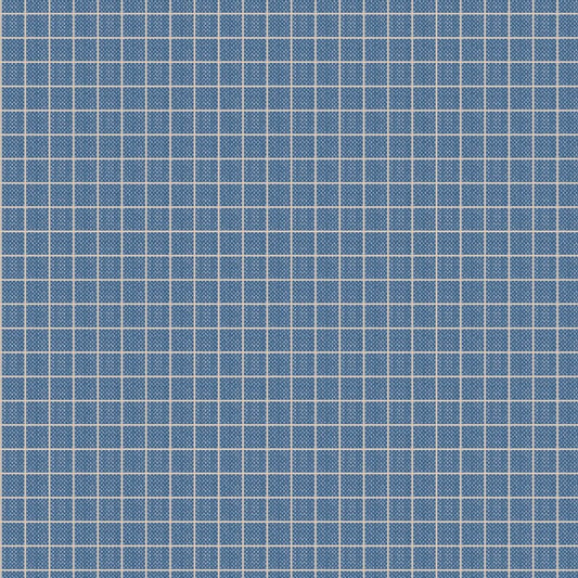 creating memories  woven 160072 plaid blue The price indicated is for 25cm. Multiple quantities will be cut as one continuous piece