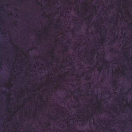 eggplant batik fabric The price indicated is for 25cm. Multiple quantities will be cut as one continuous piece