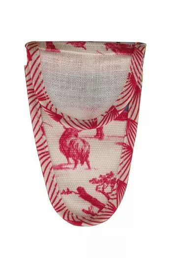 SCISSOR CASE THICK PINK TOILE JOUY - M